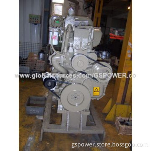 24V electric motor starters, in-line, 6 cylinders, turbocharged, marine engines for gen set